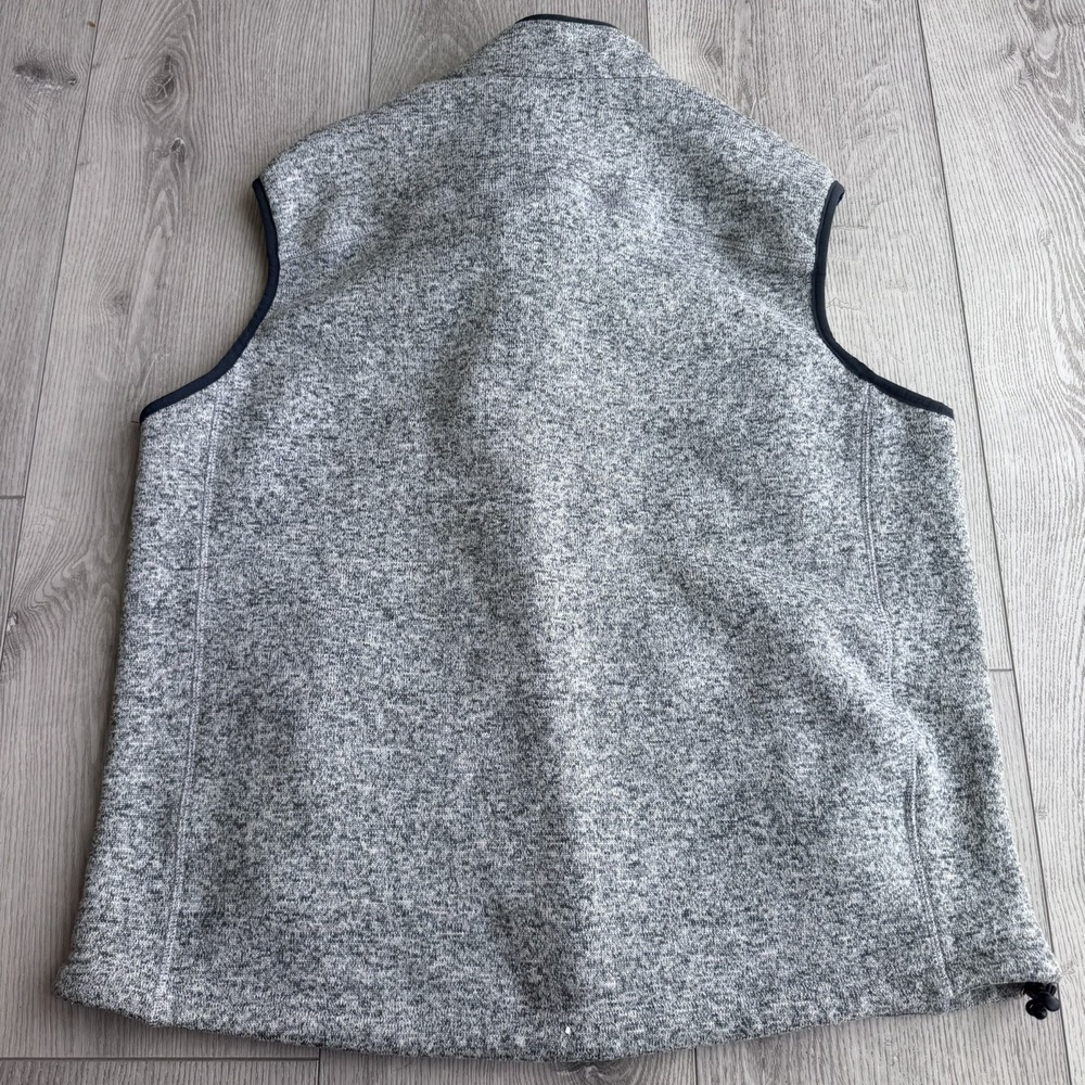 Orvis Fleece Sleeveless Full Zip Vest Men's size XL Heather Gray Outdoors EUC - Picture 3 of 12